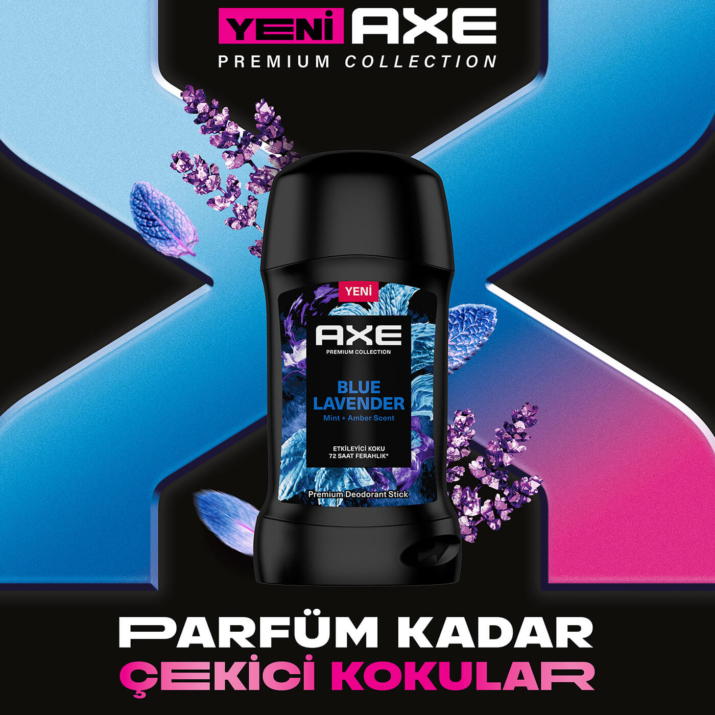Axe Deo Stick Blue Lavender 50 ml