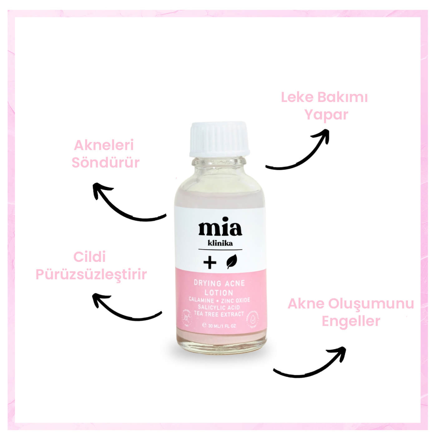 Mia Klinika Losyon Akne Karşıtı 30 ml