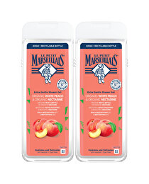 Le Petit Marseillais Le Petit Marseillais Duş Jeli Set Şeftali 400 ml 2'li