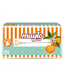 Maylo Maylo Puf Mendil Mandalina Kokulu 150'li