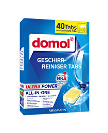Domol Domol Bulaşık Makinesi Tableti Ultra Power 3in1 40'lı