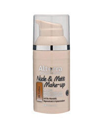 Alterra Alterra Mat Fondöten No:03 Toffee 30 ml