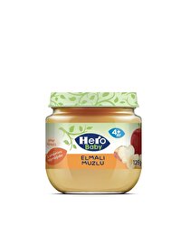 Hero Baby Hero Baby Elmalı Muzlu Kavanoz Mama 125g