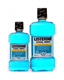 Listerine Listerine Ağız Bakım Suyu Cool Mint Set 500 ml & 250 ml