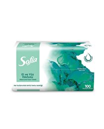 Sofia Sofia El ve Yüz Havlusu 100'lü