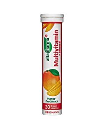 Altapharma Altapharma Multi vitamin Mineral İçeren Takviye Edici Gıda Efervesan Tablet Mango Aromalı 20 adet