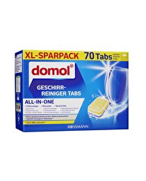 Domol Domol Bulaşık Makinesi Tableti All in One, 70'li