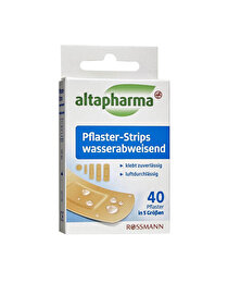 Altapharma Altapharma Su Geçirmez Şerit Yara Bandı 5 Farklı Boyutta 40 adet