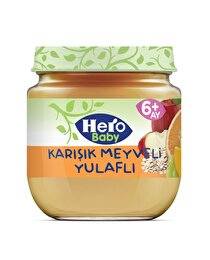 Hero Baby Hero Baby Karışık Meyveli Yulaflı Kavanoz Mama 120g