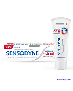 Sensodyne Sensodyne Diş Macunu Hassasiyet ve Güçlü Diş Eti 75 ml