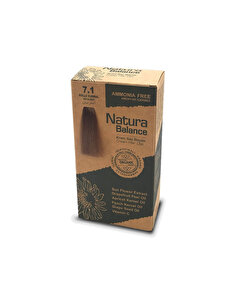 Natura Balance Natura Balance Krem Saç Boyası Küllü Kumral 7.1 1 adet