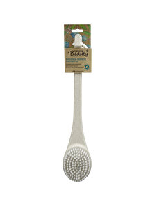 For Your Beauty For Your Beauty Wellness Banyo Fırçası Buğday Samanı Saplı