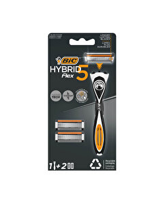 BIC BIC Flex5 Traş Bıçağı Hybrid 5 Bıçaklı 1 Sap 2 Kartuş 1 adet