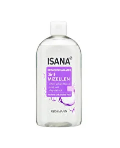 Isana Isana Makyaj Temizleyici 3'ü 1 Arada Misel Su Alkolsüz Kuru&Hassas Ciltler 400ml