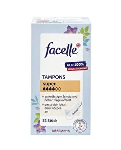 Facelle Facelle Tampon Süper 32'li