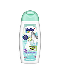 Isana Kids Isana Kids Şampuan ve Duş Jeli 2'si Bir Arada, Çok Hassas Cilt 200 ml