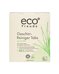 Eco Freude Eco Freude Bulaşık Makinesi Tableti Suda Çözünür Folyo 30'lu