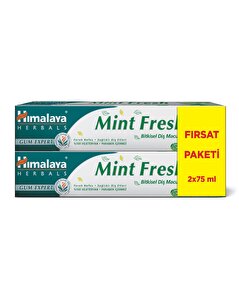 Himalaya Himalaya Diş Macunu Bitkisel Mint Fresh 75 ml x2