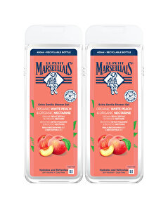 Le Petit Marseillais Le Petit Marseillais Duş Jeli Set Şeftali 400 ml 2'li