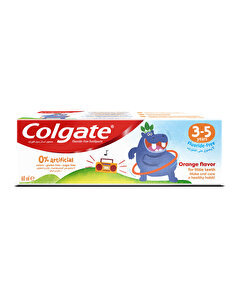 Colgate Colgate Diş Macunu Florürsüz Naneli 3 - 5 Yaş 60 ml