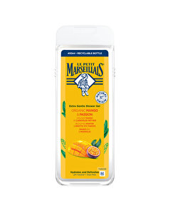 Le Petit Marseillais Le Petit Marseillais Duş Jeli Organik Mango & Organik Çarkıfelek Meyvesi 400 ml