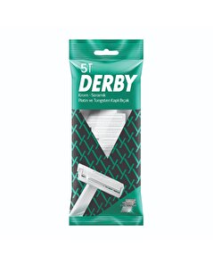 Derby Derby Tıraş Bıçağı Tek Bıçaklı 5'li