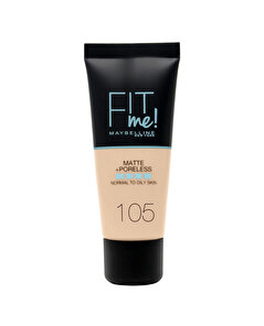 Maybelline Maybelline New York Fit Me Fondöten No: 105 Natural Ivory 30 ml