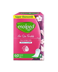 Molped Molped Günlük Ped Parfümsüz 60'lı