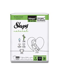 Sleepy Baby Sleepy Bebek Bezi Jumbo 7 Beden XXL 14'lü