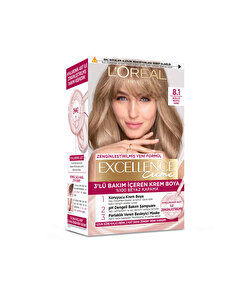 L’Oréal Paris L’Oréal Paris Excellence Creme Saç Boyası Küllü Koyu Sarı 8.1