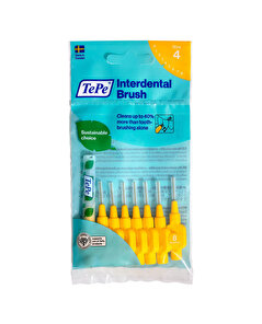 Tepe Tepe Arayüz Fırçası 0.7 mm Sarı 8'li