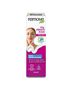 Remove Remove Care Tüy Dökücü Krem Yüz İçin 25 ml