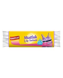 Koroplast Koroplast Mutfak Çöp Torbası Kulplu 15'li