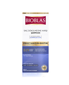 Bioblas Bioblas Şampuan Procyanidin & Biotin Stresten Dökülen Saçlar İçin