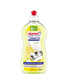 Domol Domol Bulaşık Deterjanı, Yağ Çözücü Limonlu, Konsantre, Elde Yıkama 500 ml