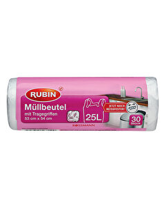 Rubin Rubin Çöp Torbası-25 Litre 53cm x 54cm 30'lu