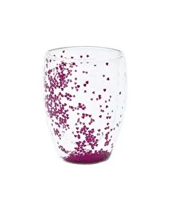 Ideenwelt Ideenwelt Çift Cidarlı Bardak Konfeti Kırmızı Kalp 350 ml