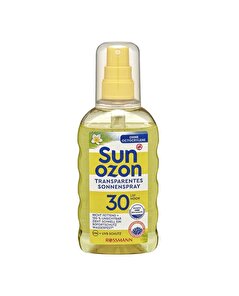 Sunozon Sunozon Transparan Güneş Koruyucu Sprey 30SPF Hassas Cilt 200 ml