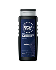 Nivea Men Nivea Men Erkek Deep Dimension Banyo Ve Duş Jeli 500 ml, Vücut Saç Ve Yüz