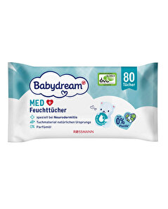 Babydream Babydream Bebek Islak Mendil Kuru ve Hassas Cilt, Dağ İğdesi Özlü 80'li