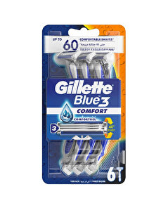 Gillette Gillette Tıraş Bıçağı Blue 3 Comfort 6'lı