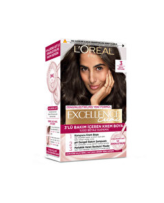 L’Oréal Paris L’Oréal Paris Excellence Creme Saç Boyası Koyu Kestane 3