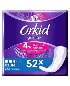 Orkid Orkid Günlük Ped Eko Uzun 52'li