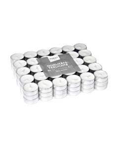 Rubin Licht Rubin Licht Tealight Mum Beyaz, 4 Saat, 90'lı
