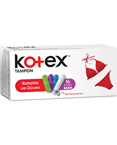Kotex Kotex Süper Tampon 16 Adet