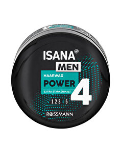 Isana Men Isana Men Wax 4 Numara Ekstra Güçlü Tutuş 75 ml