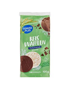 Genuss Plus Genuss Plus Sütlü Çikolatalı Pirinç Patlağı 100 gr