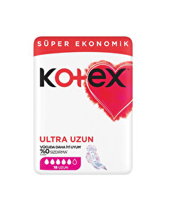 Kotex Kotex Ped Ultra Uzun 18'li