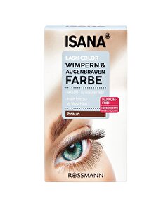Isana Isana Lash Color Kaş ve Kirpik Boyası Kahverengi 10 ml