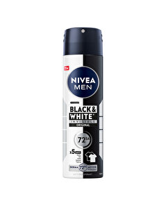 Nivea Men Nivea Men Erkek Sprey Deodorant Black&White Invisible Original 150ml